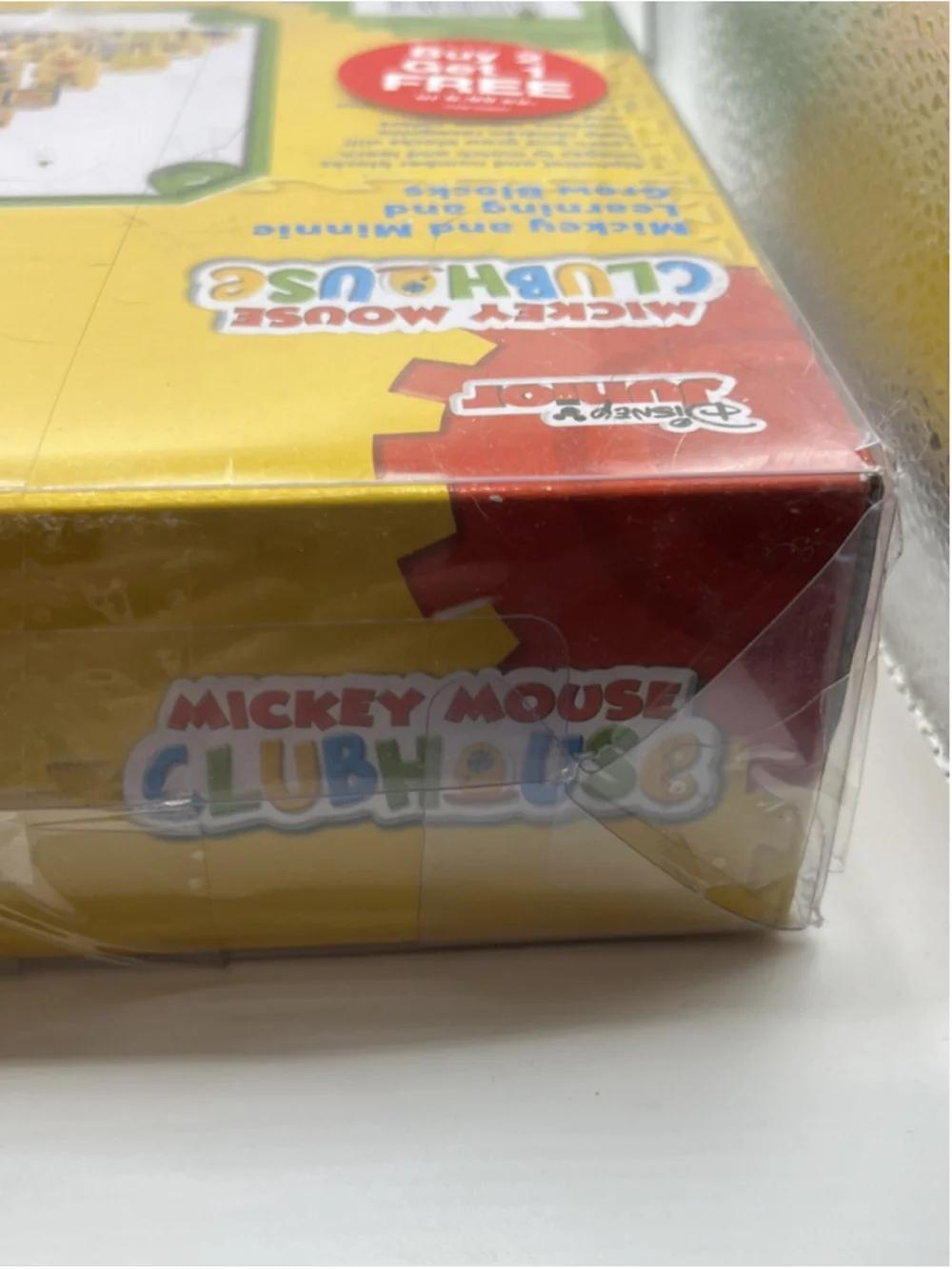 Disney Mickey Mouse Clubhouse Mickey & Minnie Learn & Grow Set of 40 Blocks Set